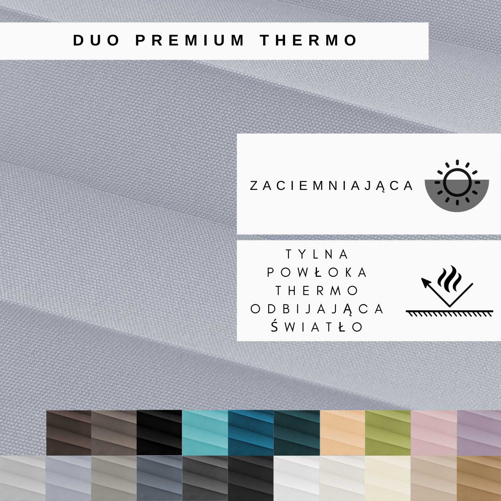 Wzornik - Duo Pleated Premium Thermo